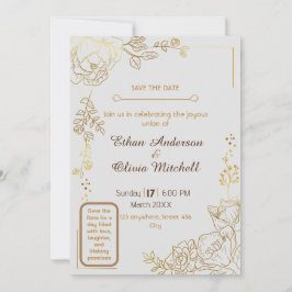 Anpassade Bröllop-kort Inbjudningar