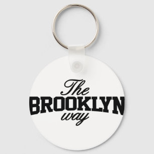 Anpassade Brooklyn Nyckelring