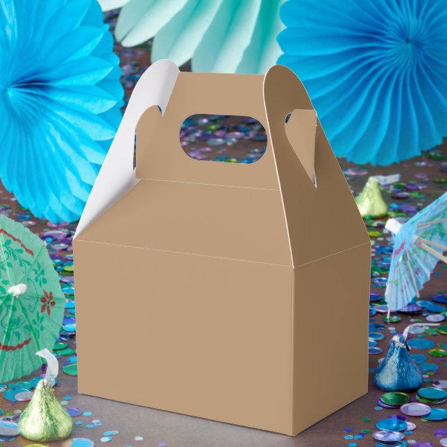 Anpassade bruna papperspresentlådor med tak – Gabl Presentaskar (Part)