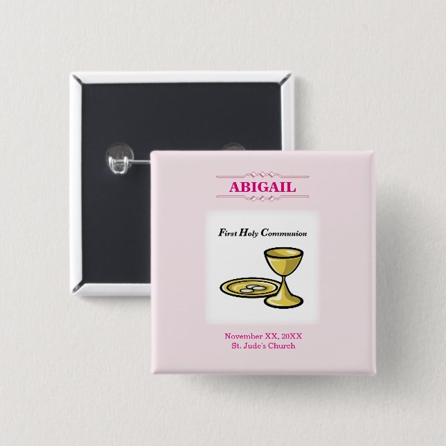 Anpassade, Brusföreningsorgan och blod Knapp (Framsida & baksida)