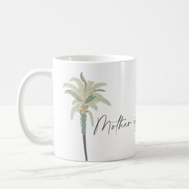 Anpassade Budens mamma Gift Mugg-OASIS Kaffemugg (Vänster)