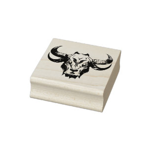 Anpassade Bull Stämpel