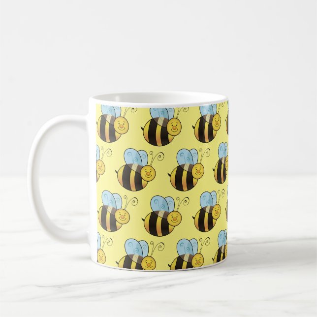 Anpassade Bumblebee Kaffemugg (Vänster)