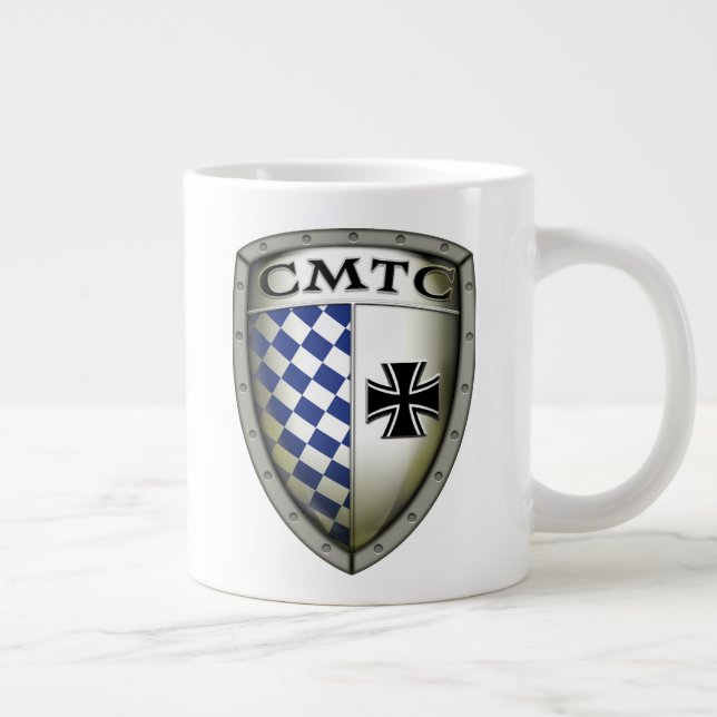 Anpassade Bundeswehr CMTC Wappen Jumbo Mugg (Höger)