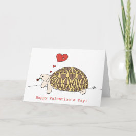 Anpassade Burmese Star Tortoise Card nr 1 Helgkort