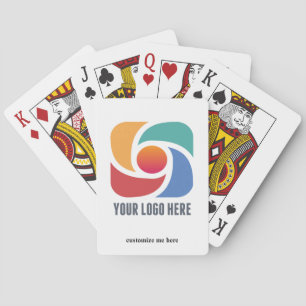 Anpassade Business Logotyp Company Marknadsföring Casinokort