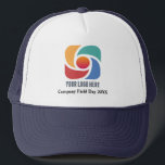 Anpassade Business Logotyp Company Marknadsföring Keps<br><div class="desc">Enkelt,  chic marknadsföring-hatt för ett modernt företag eller företag tittar för en kundgåva till kunder eller anställda. Lägg till din anpassningsbar logotyp och namn på det här företagstaket.</div>