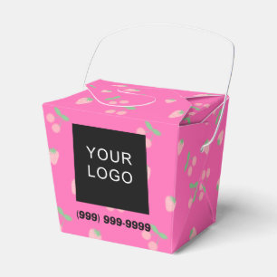 Anpassade Business Logotyp Mobil Rosa - ta ut Presentaskar