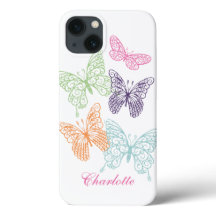 Anpassade Butterfly iphone case