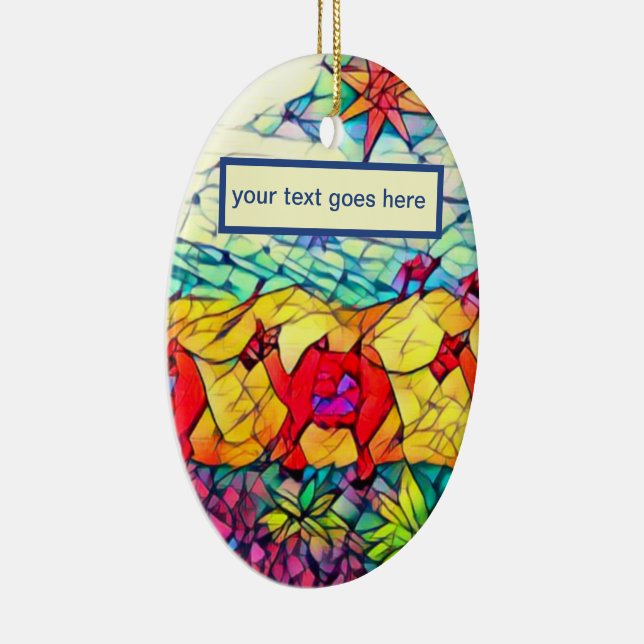 Anpassade Camels, Gifts & Three Wise Manar Julgransprydnad Keramik (Höger)