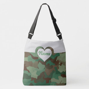 Anpassade Camo för stort Axelväska