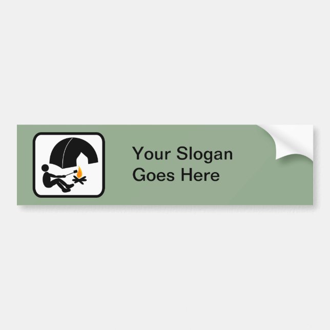 Anpassade Camper-Logotyp Bildekal (Framsidan)