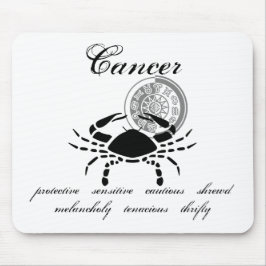 Anpassade Cancer Crab-egenskaper för Zodiac mellan Musmatta