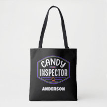 Anpassade Candy Inspection Bus eller godis Bag