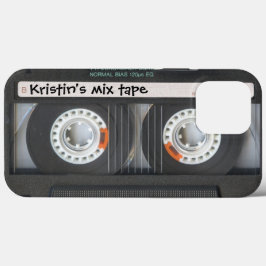 Anpassade Cassette Mix Tape Fodral-Mate iPhone Ca
