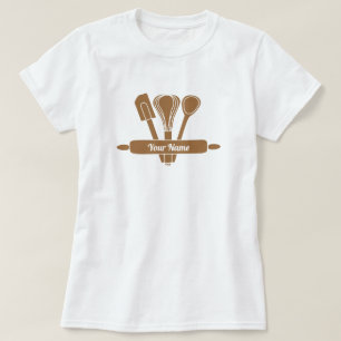 Anpassade Caterer-kockbakare T Shirt