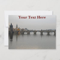 Anpassade Charles Bridge, Prag-kort