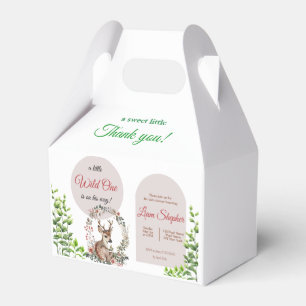 Anpassade Charming Woodland-Theter Baby Shower Presentaskar