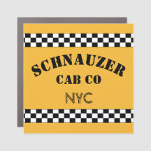 Anpassade Checker-CAB-bildsmagnet