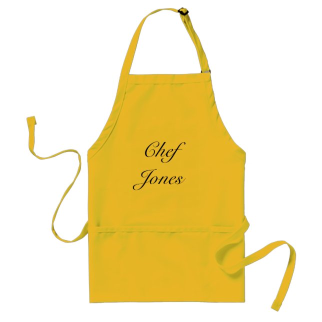 Anpassade Chef Apron Förkläde (Framsidan)