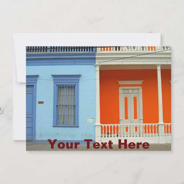 Anpassade Chile-kort (Framsida)