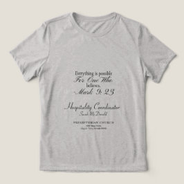 Anpassade Christian Group T-Shirt