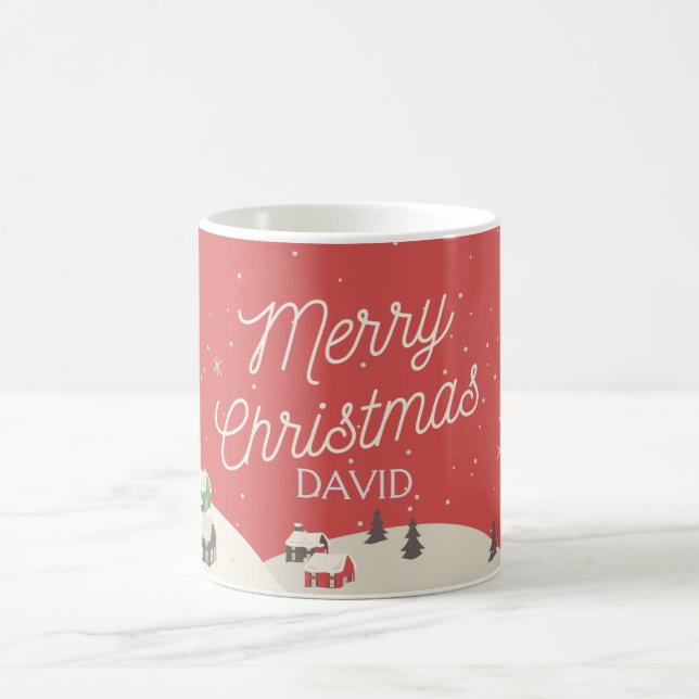 Anpassade christmas mugg (Center)