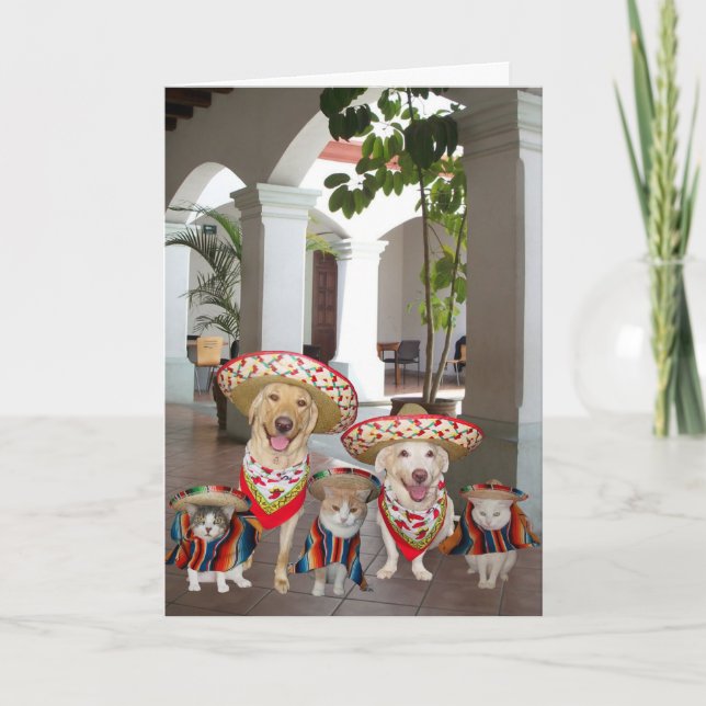 Anpassade Cinco de Mayo Kort (Framsida)