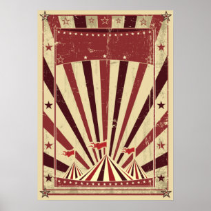 Anpassade Circus Poster