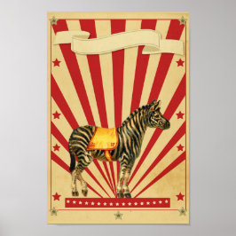 Anpassade Circus Poster