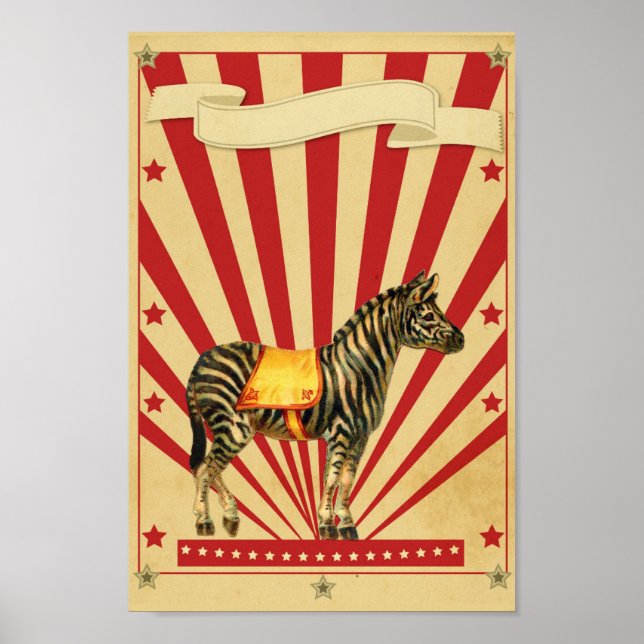 Anpassade Circus Poster (Framsidan)