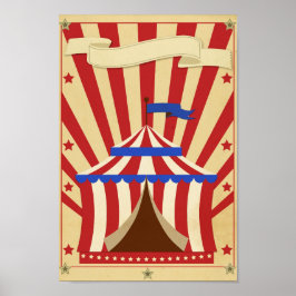 Anpassade Circus Poster