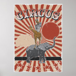 Anpassade Circus Poster