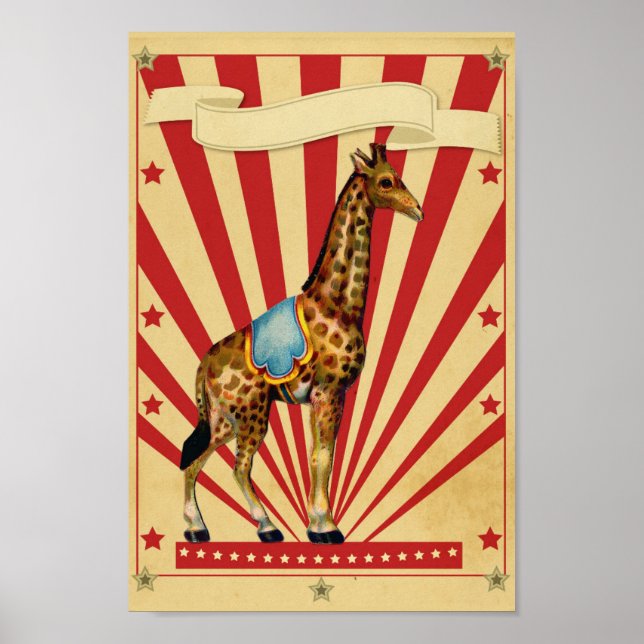 Anpassade Circus Poster (Framsidan)
