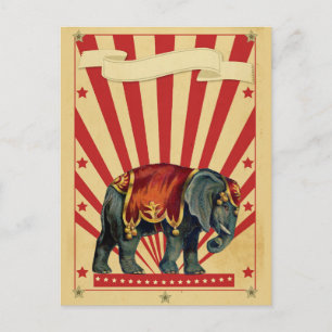 Anpassade Circus Vykort