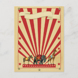 Anpassade Circus Vykort