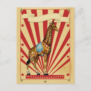 Anpassade Circus Vykort