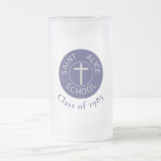 Anpassade Class of Saint Alice Trad Patch Frostat Ölglas