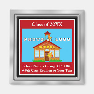 Anpassade Class Reunion Gift Bag Ideas Magnet