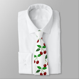 Anpassade Classic Cherry Fruit and Löv Tie Slips