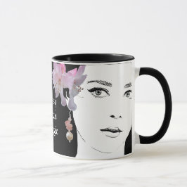 Anpassade classy häxbrand Halloween boho mugg