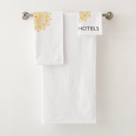 Anpassade Classy Hotel Towels