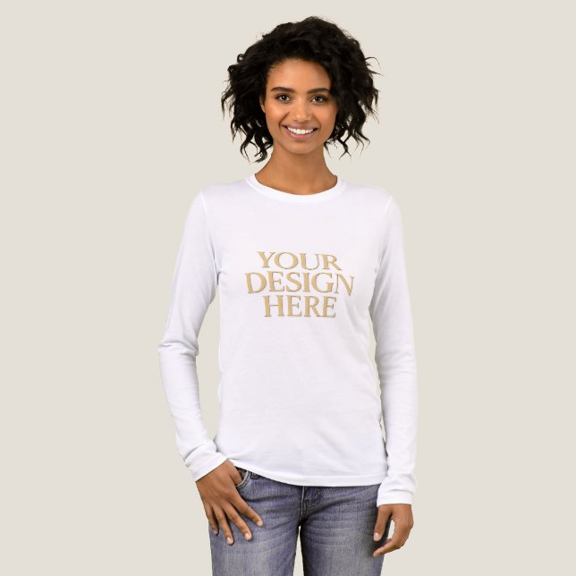 Anpassade Clothing | DU KONSTRUERAR HÄR T Shirt (Hel framsida)