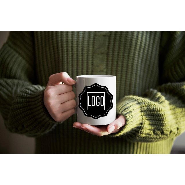 Anpassade Coffee Mugg - lägg till Logotypen (Skapare uppladdad)