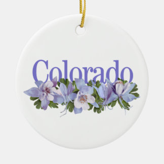 Anpassade Colorado Ornament med columbine