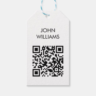 Anpassade Company Exhibition - öppna QR-kod Presentetikett