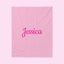 Anpassade coola fleecefilt