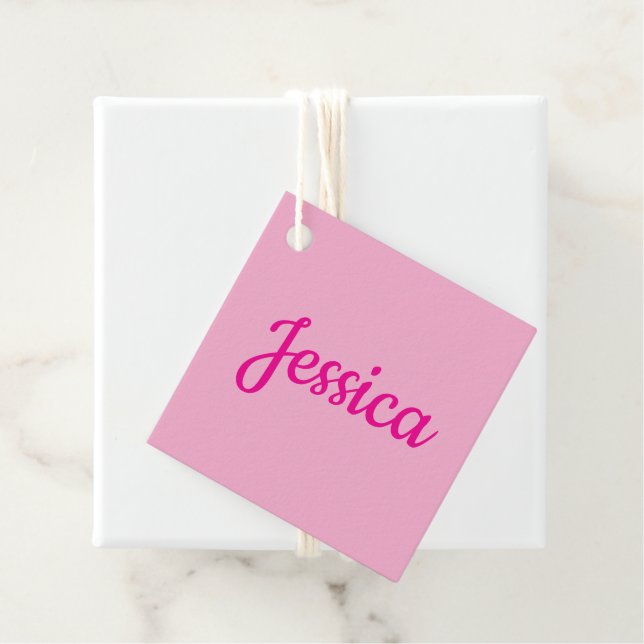 Anpassade coola gåvor etiketter (På plats)