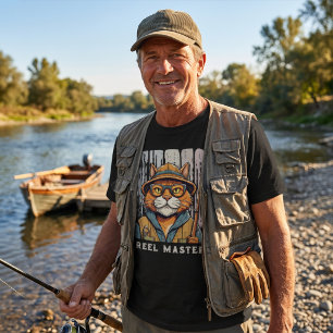 Anpassade coola kattpensionärsgåvor för pappor som t shirt