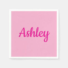 Anpassade coola pappersservett